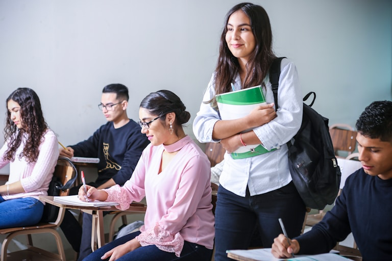 Students Take the Assessment